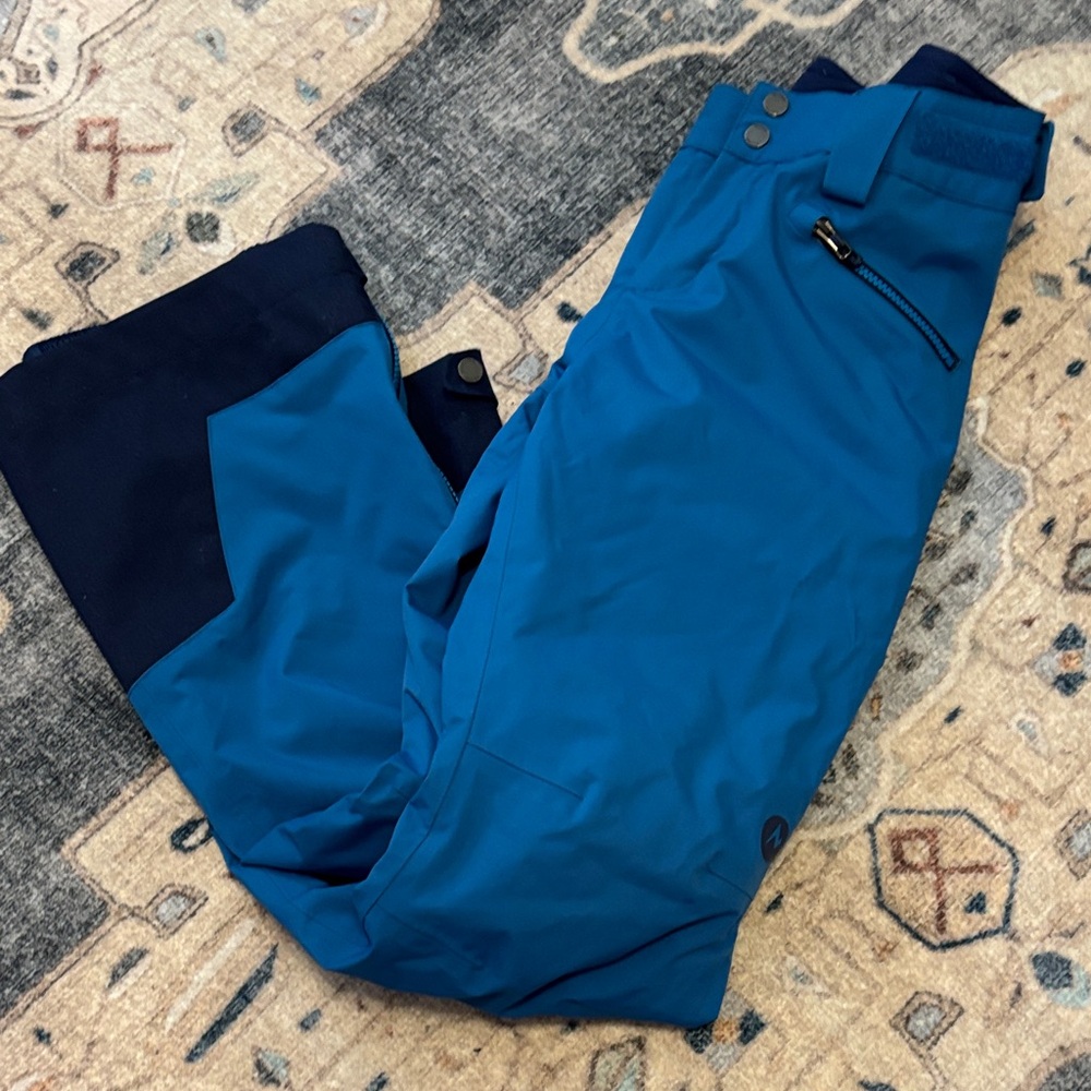 Marmot women’s blueSki Pants, size xs, perfect!